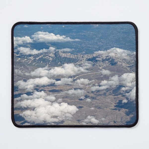 Item preview, mountainous landscape aerial view designed and sold by psychoshadow.