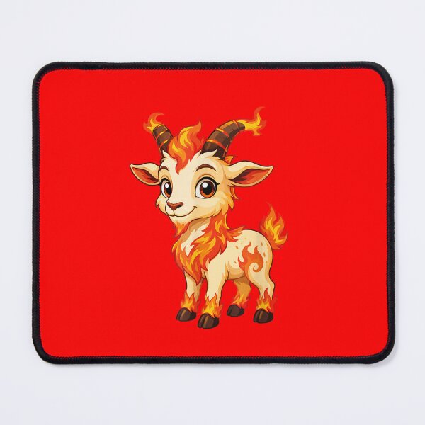Item preview, Fire Goat Fantasy Creature Mythical Animal designed and sold by GrumpySableye.