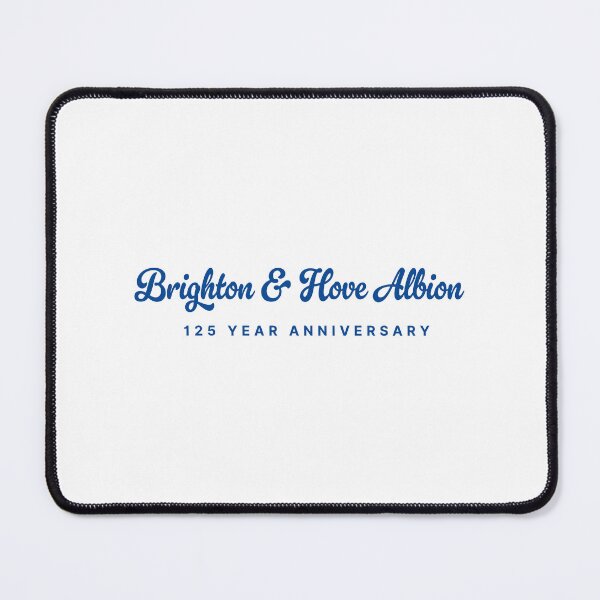Item preview, Brighton and Hove Albion 125 Year Anniversary Blue Script designed and sold by aaronsbradly.