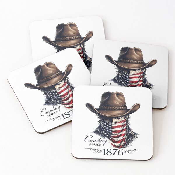 Item preview, Cowboy Since 1876 Patriotic 250th Anniversary American Heritage 1776-2026 designed and sold by Thread&Fable.