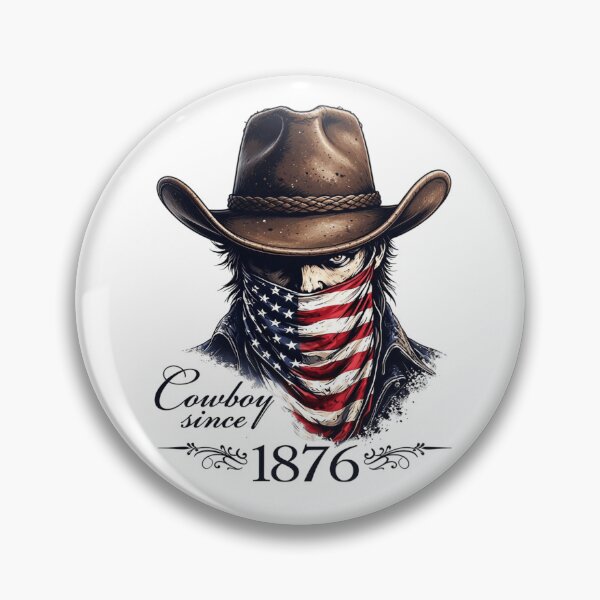 Item preview, Cowboy Since 1876 Patriotic 250th Anniversary American Heritage 1776-2026 designed and sold by Thread&Fable.