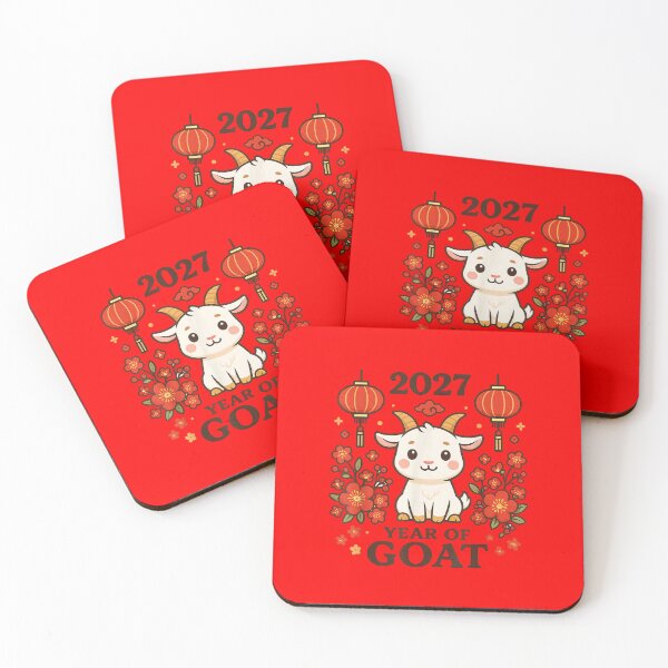 Item preview, 2027 Year Of Goat Chinese Zodiac Lunar New Year designed and sold by GrumpySableye.