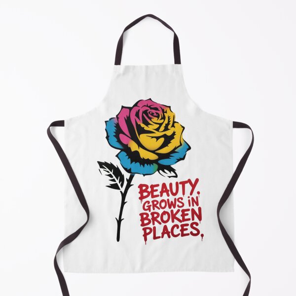 Item preview, Banksy Rose - Beauty grows in broken places designed and sold by 123ks.