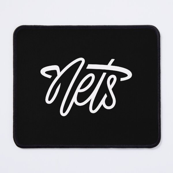 Item preview, Brooklyn Nets Basketball Retro Script Typography designed and sold by aaronsbradly.