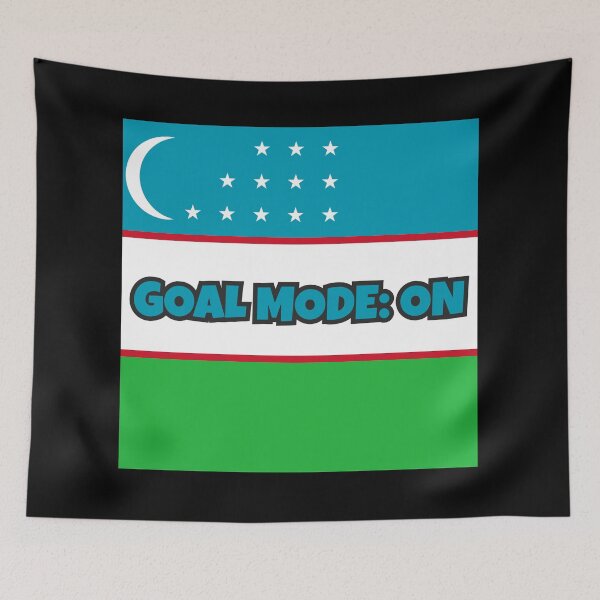 Item preview, Uzbekistan Soccer Fan Design – GOALMODE: ON Football Collection designed and sold by LovelyHappyGift.