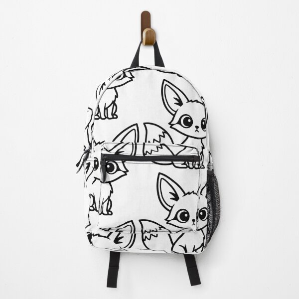 Item preview, Cute Fennec Fox Sticker - Kawaii Chibi Desert Fox Line Art Print Minimalist Big Ears Animal Nursery Decor designed and sold by BestChoiceService.