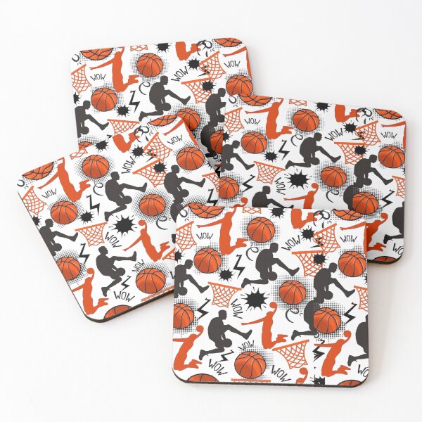 Item preview, Basketball Seamless Pattern - Urban Streetwear Sports Art designed and sold by gokhanuzen.