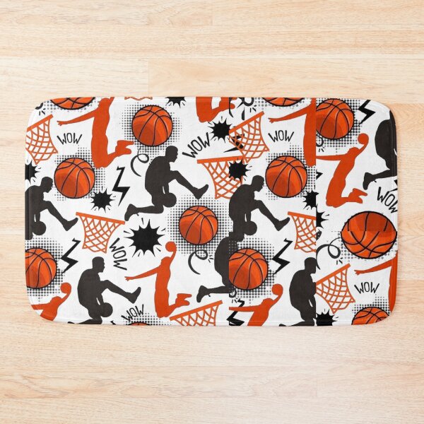 Item preview, Basketball Seamless Pattern - Urban Streetwear Sports Art designed and sold by gokhanuzen.