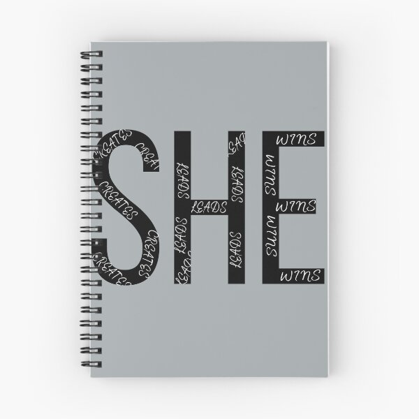 Item preview,  Bold SHE Mantra Block | Creates Leads Wins Word Art designed and sold by Typomuse-studio.
