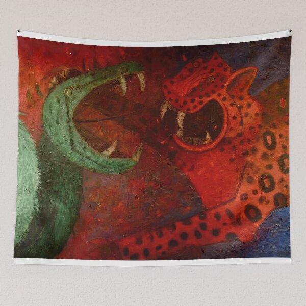 Item preview, Rufino Tamayo (23) - Vibrant Modernist Artwork Inspired by Rufino Tamayo | Colorful Expressionist Art Print Best Artist  designed and sold by CleoniqueH.