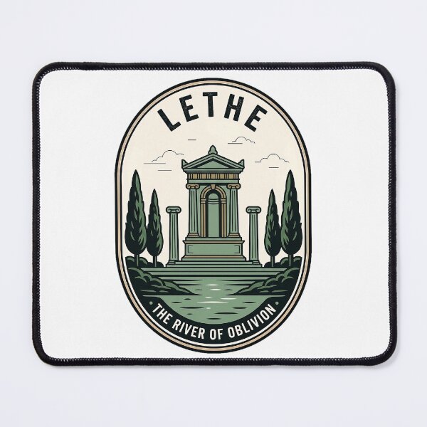 Item preview, Lethe River of Oblivion Greek Mythology Badge designed and sold by k3rstman1.