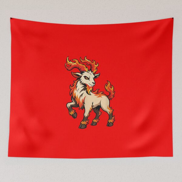 Item preview, Fantasy Fire Goat Mythical Gaming Creature designed and sold by GrumpySableye.