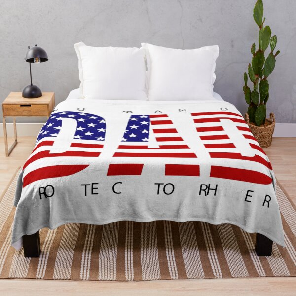 Item preview, Dad Husband Protector Hero American Flag Design designed and sold by Gravelpeak Co..