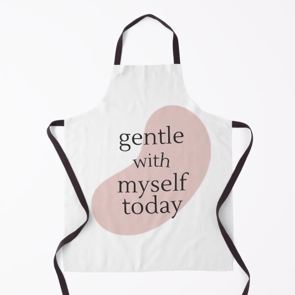 Item preview, Gentle With Myself Today – Self Care Affirmation Typography Design designed and sold by CosmicQuietLab.