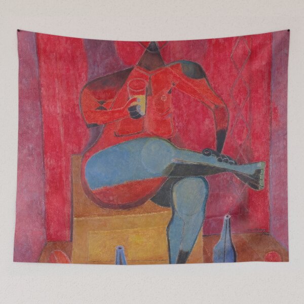 Item preview, Rufino Tamayo (3) - Vibrant Modernist Artwork Inspired by Rufino Tamayo | Colorful Expressionist Art Print Best Artist  designed and sold by CleoniqueH.