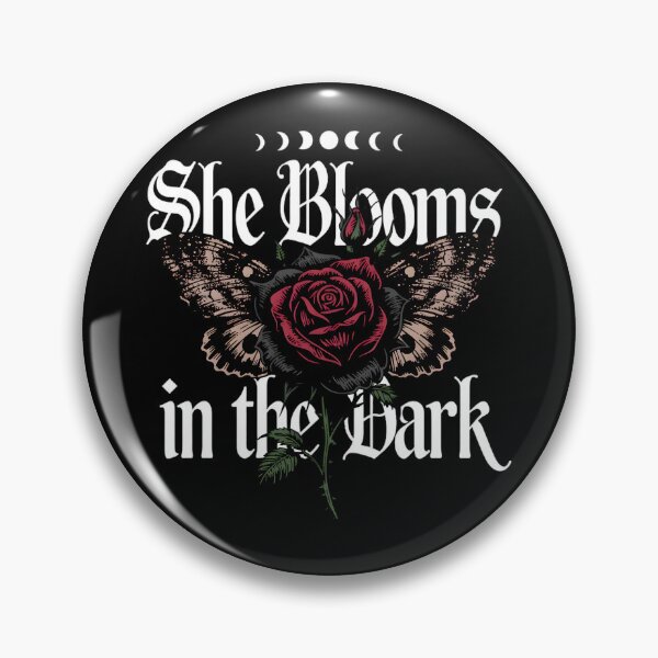 Item preview, She Blooms in the Dark | Gothic Death Moth Rose | Dark Feminine Witchcore designed and sold by VoidPixelAU.