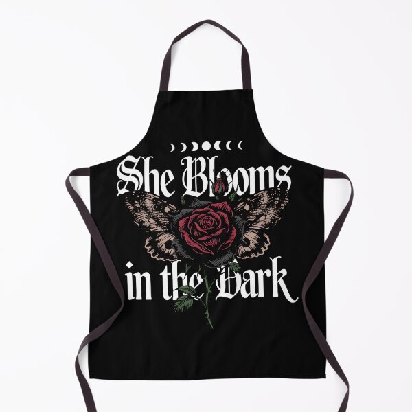 Item preview, She Blooms in the Dark | Gothic Death Moth Rose | Dark Feminine Witchcore designed and sold by VoidPixelAU.