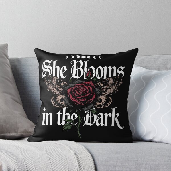 Item preview, She Blooms in the Dark | Gothic Death Moth Rose | Dark Feminine Witchcore designed and sold by VoidPixelAU.