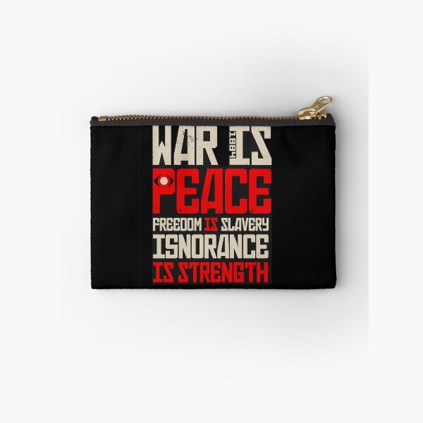 Item preview, War Is Peace Dystopian Political Quote Design designed and sold by Ekonolotie.
