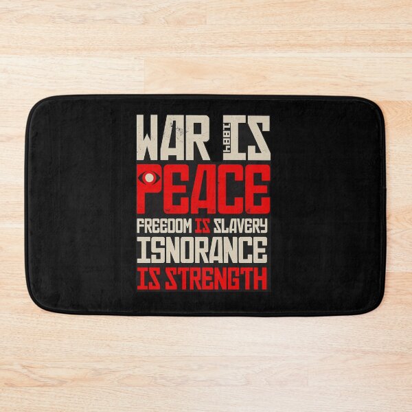 Item preview, War Is Peace Dystopian Political Quote Design designed and sold by Ekonolotie.