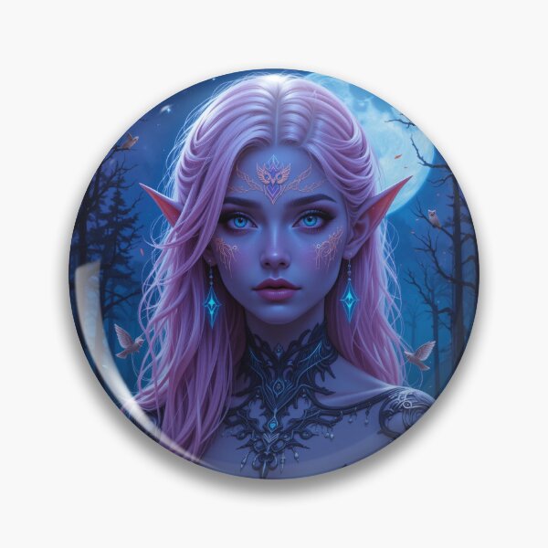 Item preview, Moon Elf Portrait designed and sold by RaF71PrO.