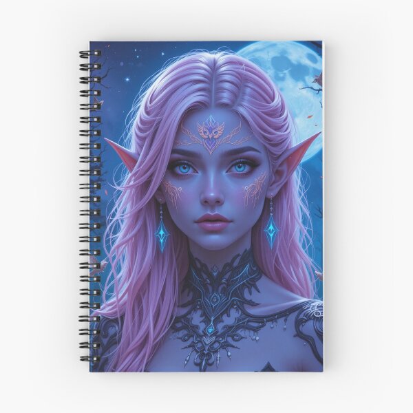 Item preview, Moon Elf Portrait designed and sold by RaF71PrO.