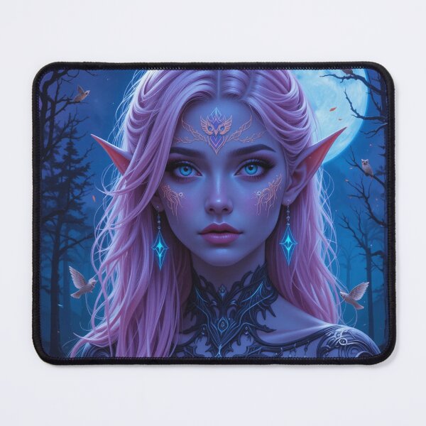 Item preview, Moon Elf Portrait designed and sold by RaF71PrO.