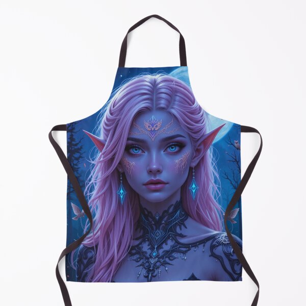 Item preview, Moon Elf Portrait designed and sold by RaF71PrO.