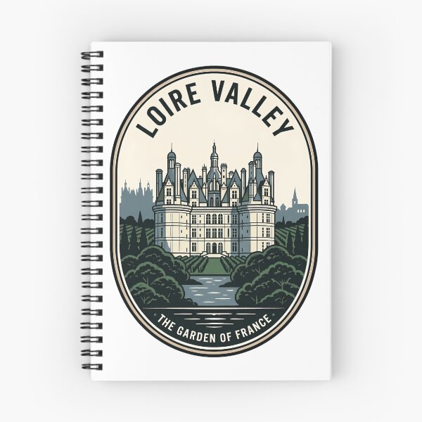 Item preview, Vintage Loire Valley France Chateau Travel Badge designed and sold by k3rstman1.