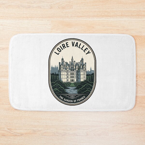 Item preview, Vintage Loire Valley France Chateau Travel Badge designed and sold by k3rstman1.
