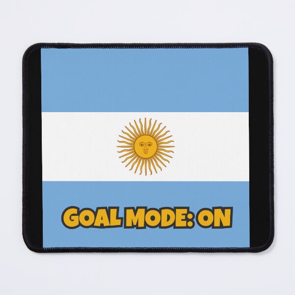 Item preview, Argentina Soccer Fan Design – GOALMODE: ON Football Collection designed and sold by LovelyHappyGift.