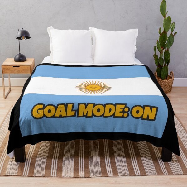 Item preview, Argentina Soccer Fan Design – GOALMODE: ON Football Collection designed and sold by LovelyHappyGift.