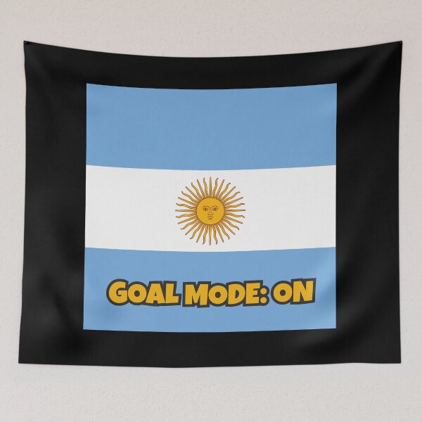 Item preview, Argentina Soccer Fan Design – GOALMODE: ON Football Collection designed and sold by LovelyHappyGift.