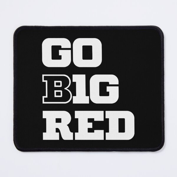 Item preview, Go Big Red College Sports Bold Typography designed and sold by aaronsbradly.