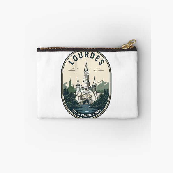 Item preview, Lourdes France Sanctuary City of Healing Vintage Badge designed and sold by k3rstman1.