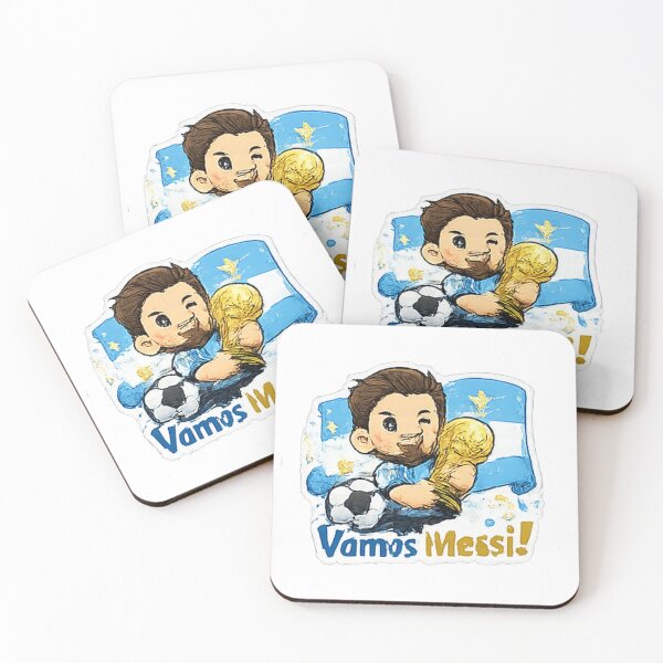 Item preview, Vamos Messi Argentina Champion Shirt | Cute Football Legend Trophy Cartoon Fan Design designed and sold by myteesmypassion.