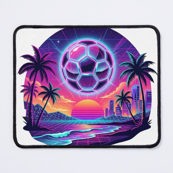 Item preview, Retro Miami Soccer Club – Vintage Summer Football Vibes designed and sold by Melia-Store.