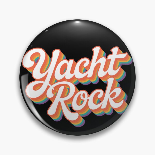 Artikelvorschau, Yacht Rock Retro Regenbogen Party Design entworfen und verkauft von Altered Pixels.