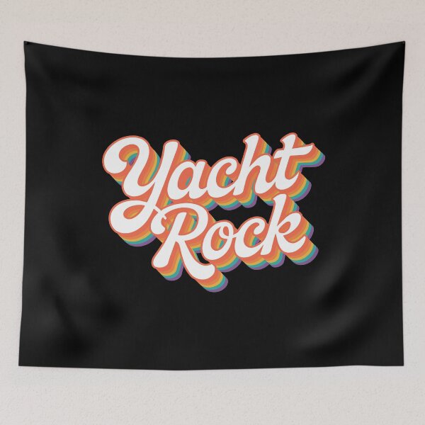 Item preview, Yacht Rock Retro Rainbow Party Design designed and sold by Altered Pixels.