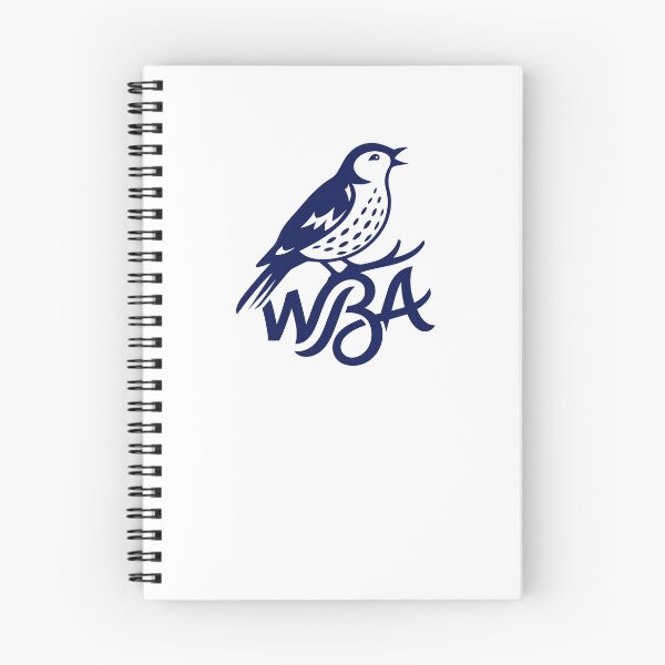 Item preview, West Bromwich Albion WBA Minimalist Throttle Bird Logo designed and sold by aaronsbradly.