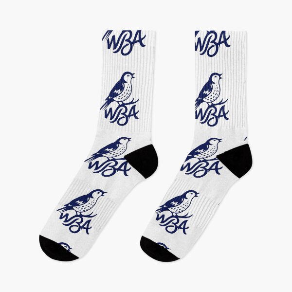 Item preview, West Bromwich Albion WBA Minimalist Throttle Bird Logo designed and sold by aaronsbradly.