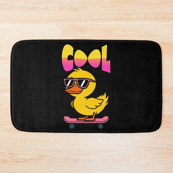 Item preview, Cool Skateboarding Duck – Retro Funny Duck on Skateboard Design designed and sold by Karim-Karem.