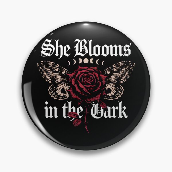Item preview, She Blooms in the Dark | Crimson Death Moth | Dark Romance Gothic Witchcore designed and sold by VoidPixelAU.