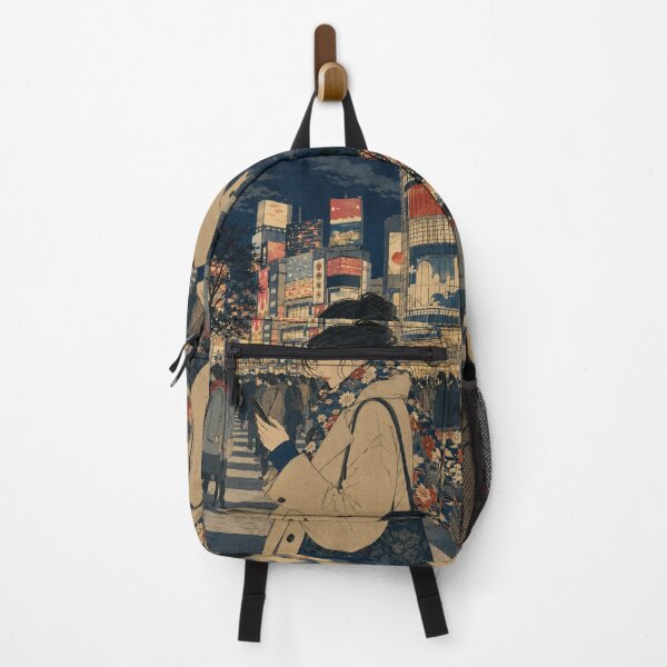Item preview, Modern Day Tokyo - Vintage Japanese Woman Ukiyo-e Woodblock designed and sold by bapupa.
