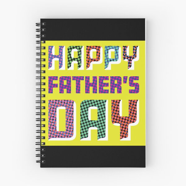 Item preview, Father's Day Vibrant Op Art Lettering designed and sold by cremedecolor.