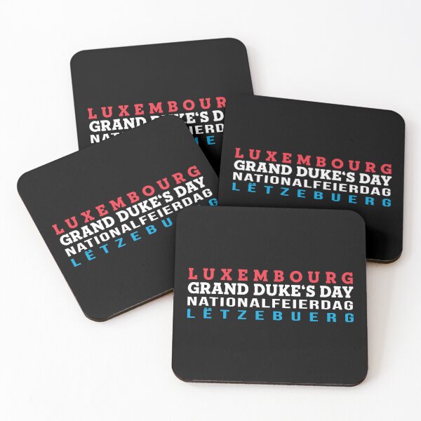 Item preview, Luxembourg Nationalfeierdag designed and sold by Kackos.