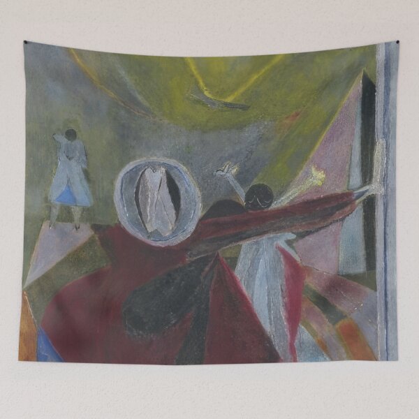 Item preview, Rufino Tamayo (42) - Vibrant Modernist Artwork Inspired by Rufino Tamayo | Colorful Expressionist Art Print Best Artist  designed and sold by CleoniqueH.