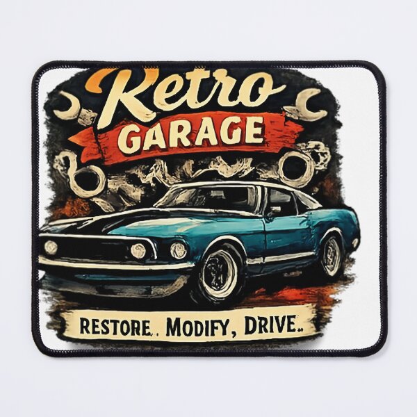 Item preview, Retro Garage designed and sold by KAVRAO.