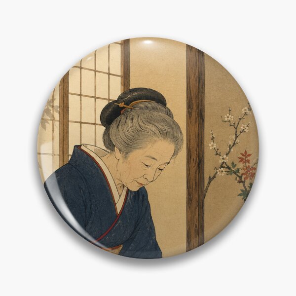 Item preview, Tea Ceremony Master - Vintage Japanese Woman Ukiyo-e Woodblock  designed and sold by bapupa.