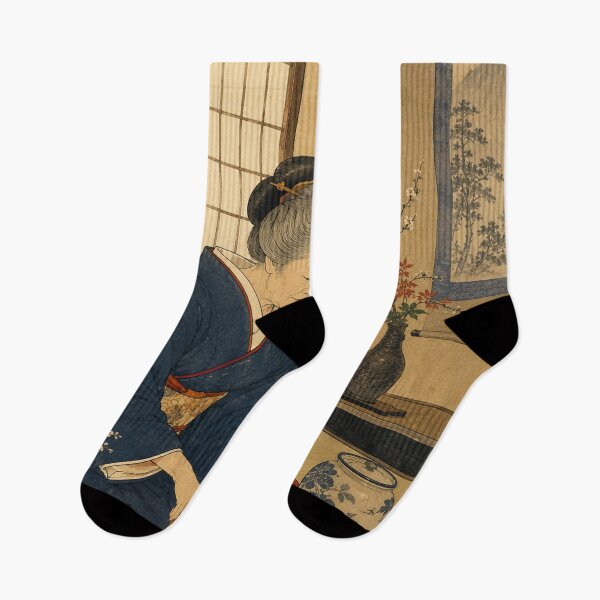 Item preview, Tea Ceremony Master - Vintage Japanese Woman Ukiyo-e Woodblock  designed and sold by bapupa.
